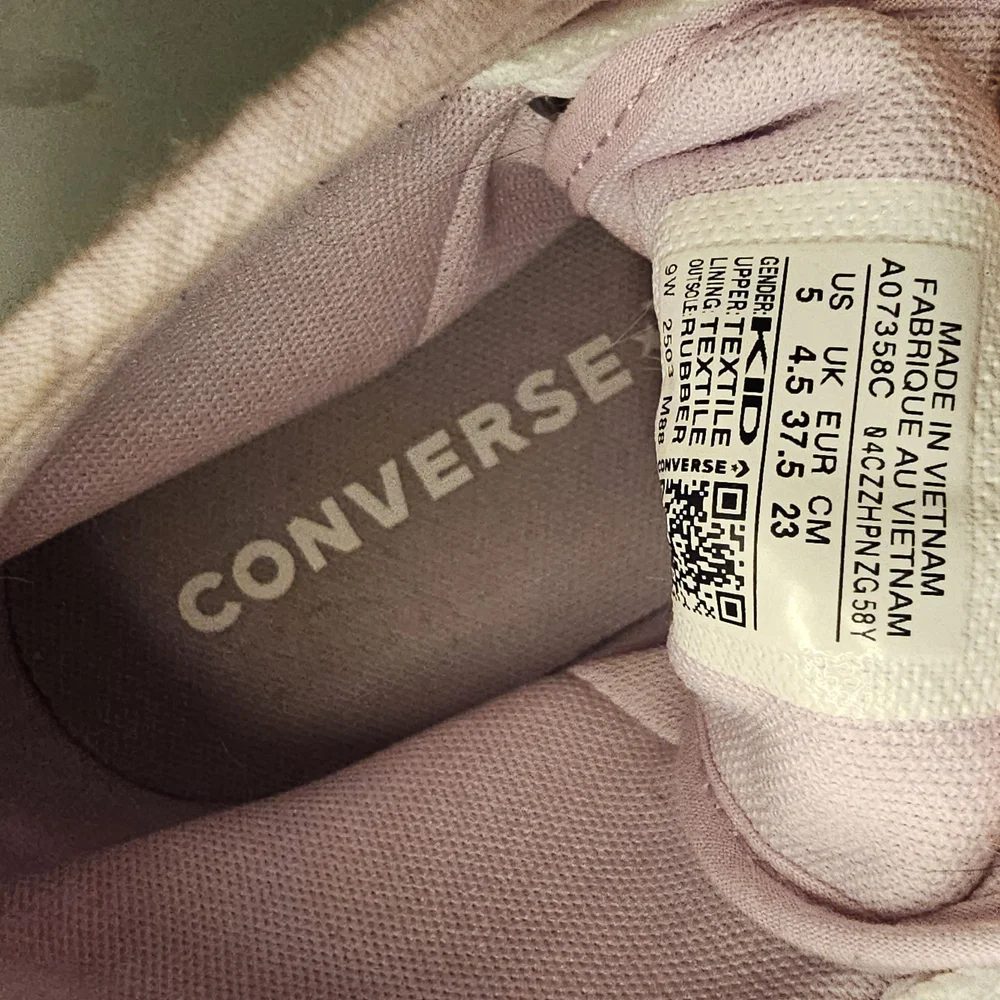 NWOT Womens Converse Chuck Taylor All Star Move Crochet Platform High Top Sneake - Picture 6 of 9